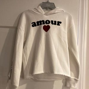 Girls Abercrombie kids sweatshirt size 9/10